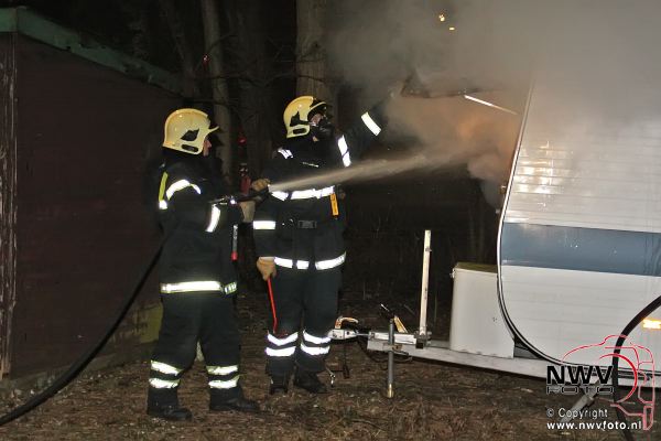 De brandweer wist het vuur snel onder controle te krijgen