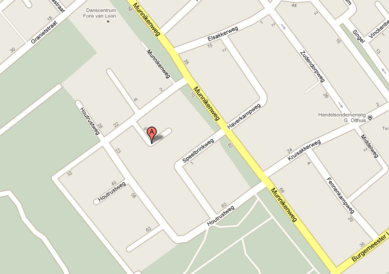 De zoveelste inbraak in korte tijd aan de Houtrustweg... Locatie van de inbraak